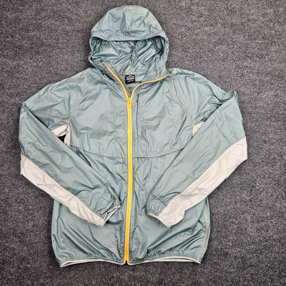 Under Armour Storm Imapsse Trail Jacket Men's S Run Hooded Windbreaker 1369205